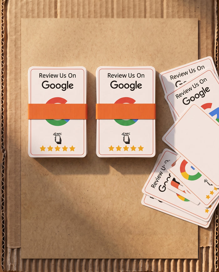 Google Reviews Cards (50 Pack)